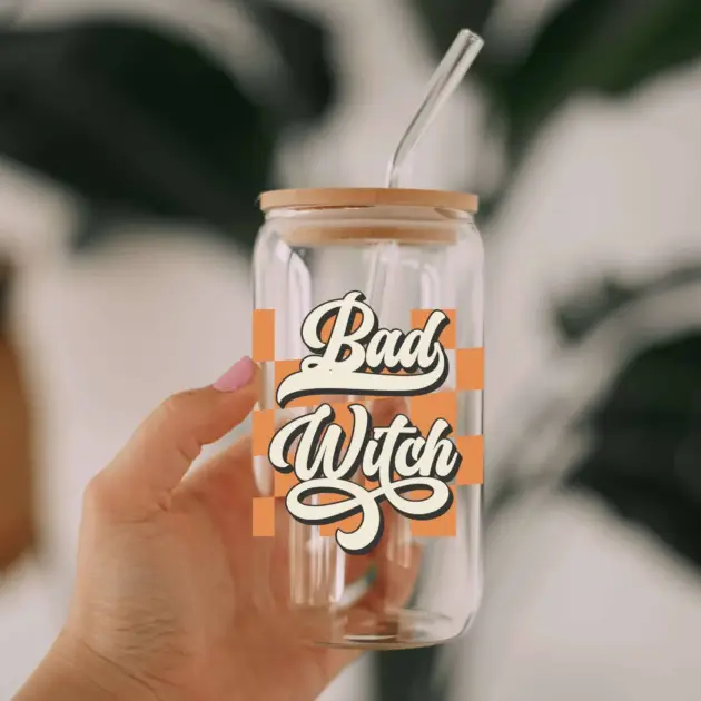 Bad Witch Glass Can Libbey 475ml - Kawaii Labs 1
